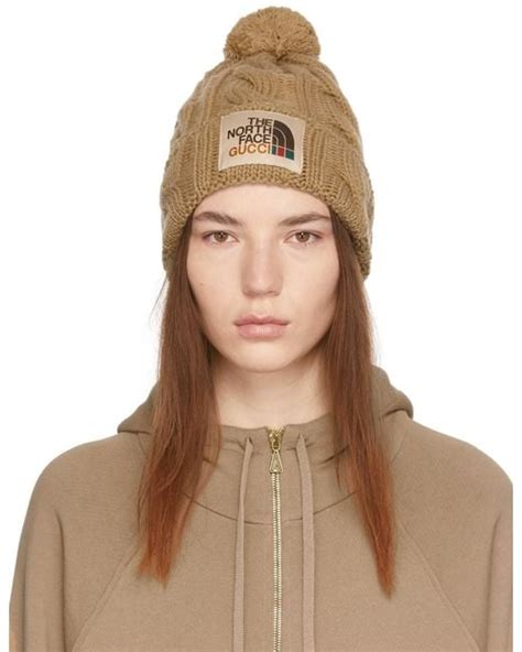 north face beanie gucci|Gucci the north face.